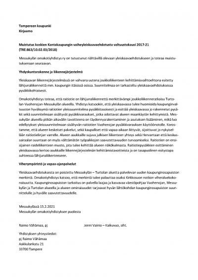 Kannanotot-arkiston dokumentin esikatselukuva