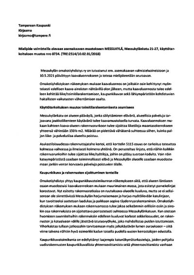 Kannanotot-arkiston dokumentin esikatselukuva