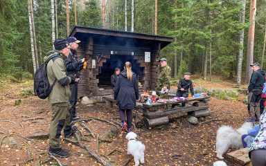 Syysretki Pukala 2021 - Tunnelmia laavulta