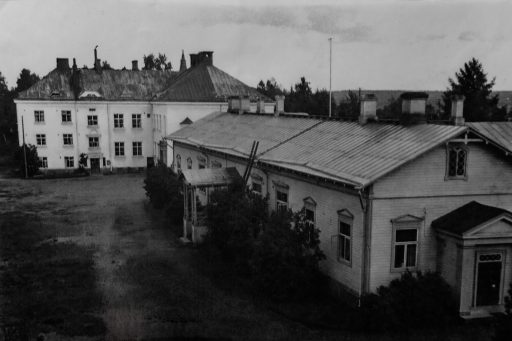 Messukylän kirkonkylän kansakoulu vuonna 1947 (Kuva: Messukylän perinneseura ry)